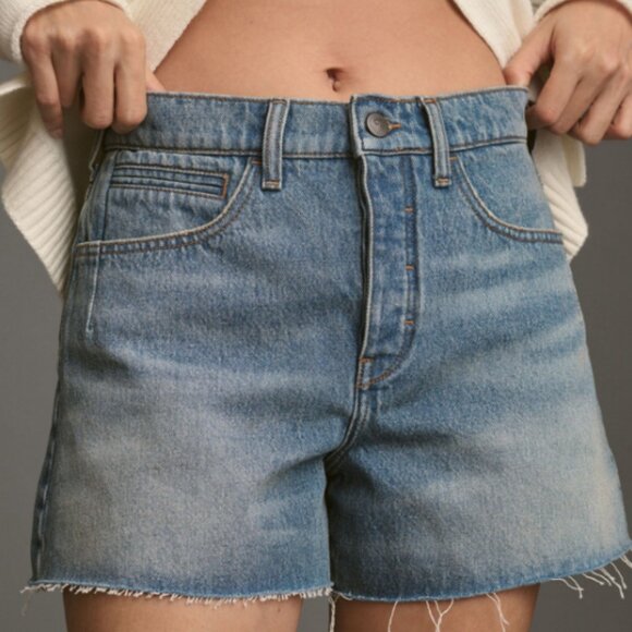 Brand New The Everyday Denim Shorts by Pilcro - Picture 3 of 6